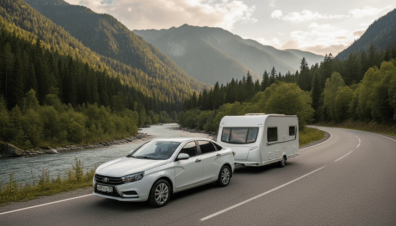 Автопутешествие по России на доме на колёсах